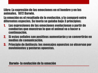 Bases bio y fisiológicas de las emociones | PPTX