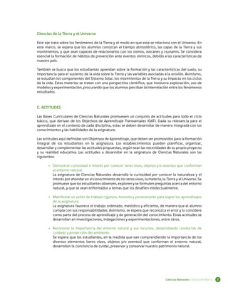 Ciencias de la Tierra y el Universo

Este eje trata sobre los fenómenos de la Tierra y el modo en que esta se relaciona co...