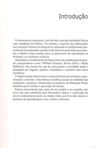 Bases cientifica do treinamento de hipertrofia