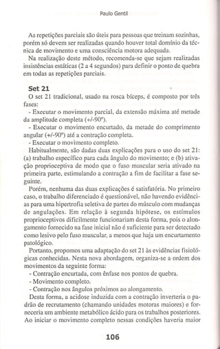 Bases cientifica do treinamento de hipertrofia