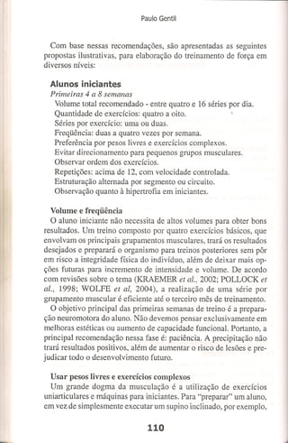 Bases cientifica do treinamento de hipertrofia