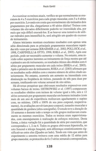 Bases cientifica do treinamento de hipertrofia