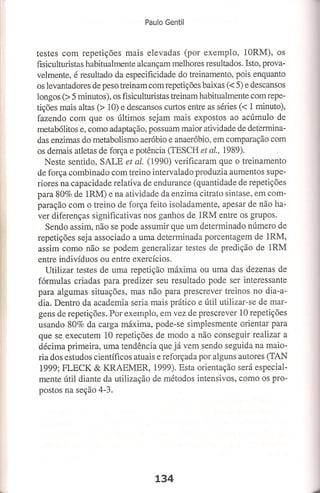 Bases cientifica do treinamento de hipertrofia