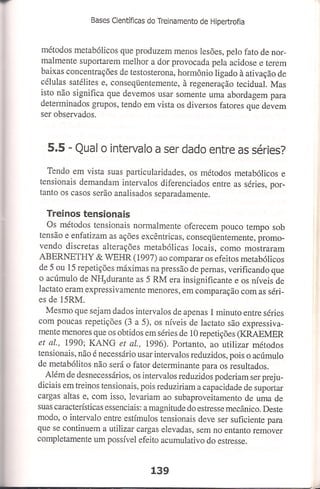 Bases cientifica do treinamento de hipertrofia