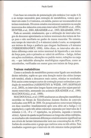 Bases cientifica do treinamento de hipertrofia