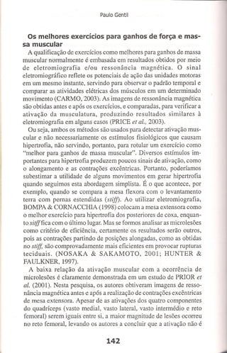 Bases cientifica do treinamento de hipertrofia