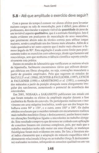 Bases cientifica do treinamento de hipertrofia