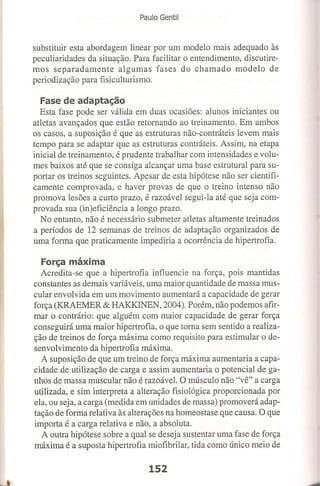 Bases cientifica do treinamento de hipertrofia