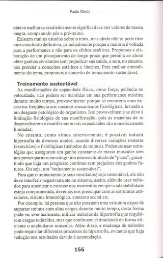 Bases cientifica do treinamento de hipertrofia