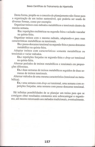 Bases cientifica do treinamento de hipertrofia