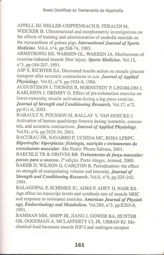 Bases cientifica do treinamento de hipertrofia
