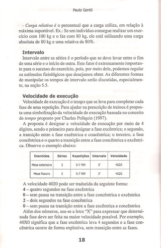 Bases cientifica do treinamento de hipertrofia