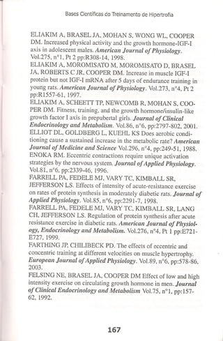 Bases cientifica do treinamento de hipertrofia