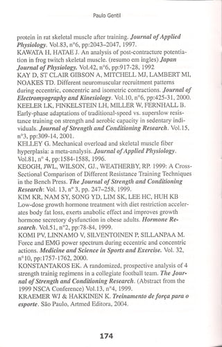 Bases cientifica do treinamento de hipertrofia