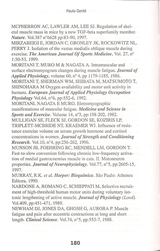 Bases cientifica do treinamento de hipertrofia