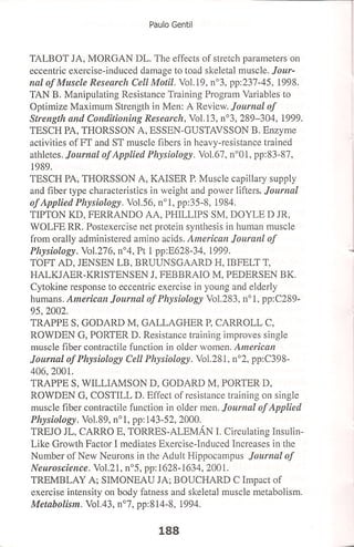 Bases cientifica do treinamento de hipertrofia