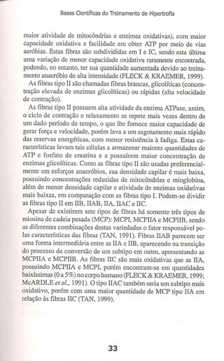 Bases cientifica do treinamento de hipertrofia