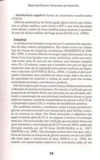 Bases cientifica do treinamento de hipertrofia