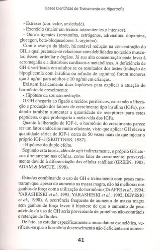 Bases cientifica do treinamento de hipertrofia