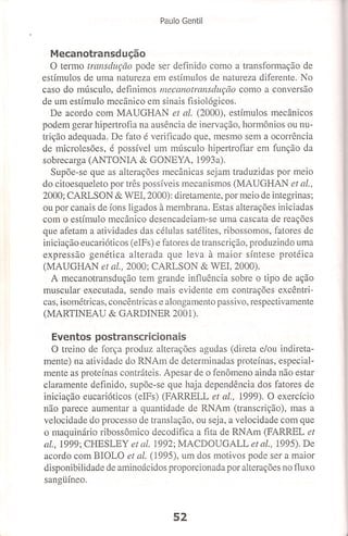 Bases cientifica do treinamento de hipertrofia