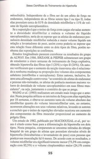 Bases cientifica do treinamento de hipertrofia