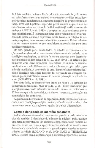 Bases cientifica do treinamento de hipertrofia