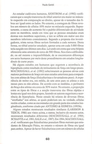 Bases cientifica do treinamento de hipertrofia