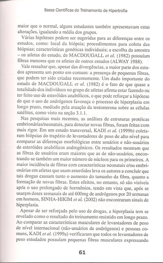 Bases cientifica do treinamento de hipertrofia