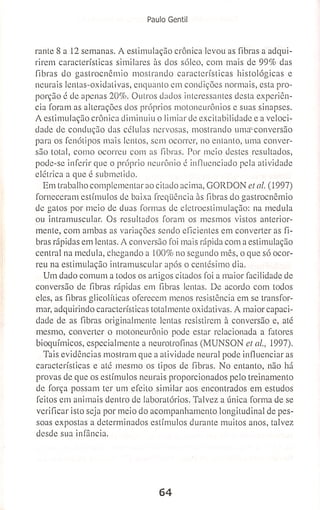 Bases cientifica do treinamento de hipertrofia