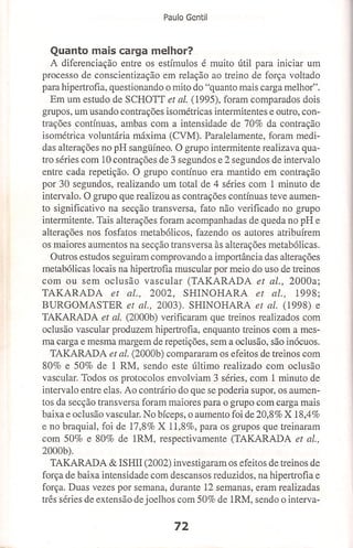 Bases cientifica do treinamento de hipertrofia