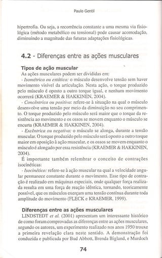 Bases cientifica do treinamento de hipertrofia