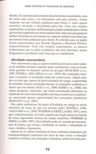 Bases cientifica do treinamento de hipertrofia