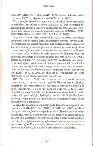 Bases cientifica do treinamento de hipertrofia