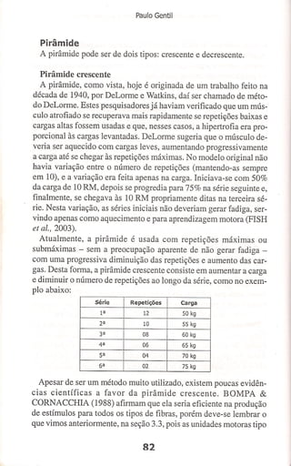 Bases cientifica do treinamento de hipertrofia