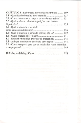 Bases cientifica do treinamento de hipertrofia