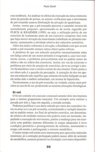 Bases cientifica do treinamento de hipertrofia