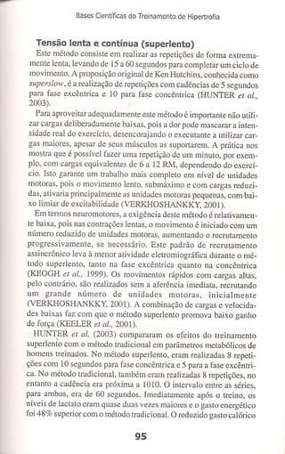 Bases cientifica do treinamento de hipertrofia