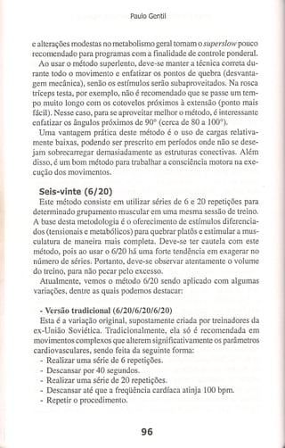 Bases cientifica do treinamento de hipertrofia