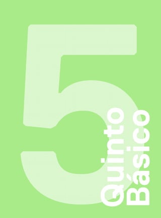 Quinto
Básico
 