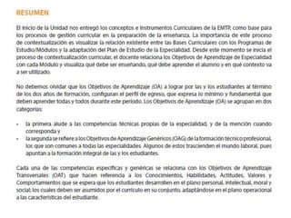Bases curriculares de la emtp