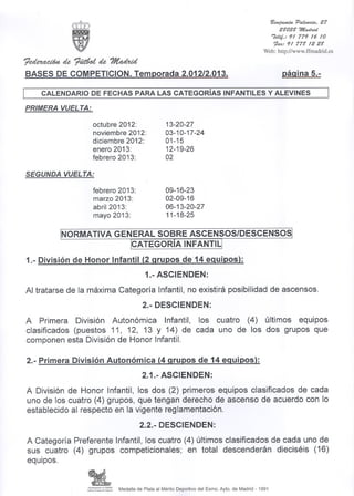 Bases de competicion 2012 2013