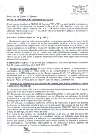 Bases de competicion 2012 2013