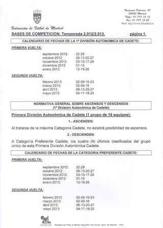 Bases de competicion 2012 2013