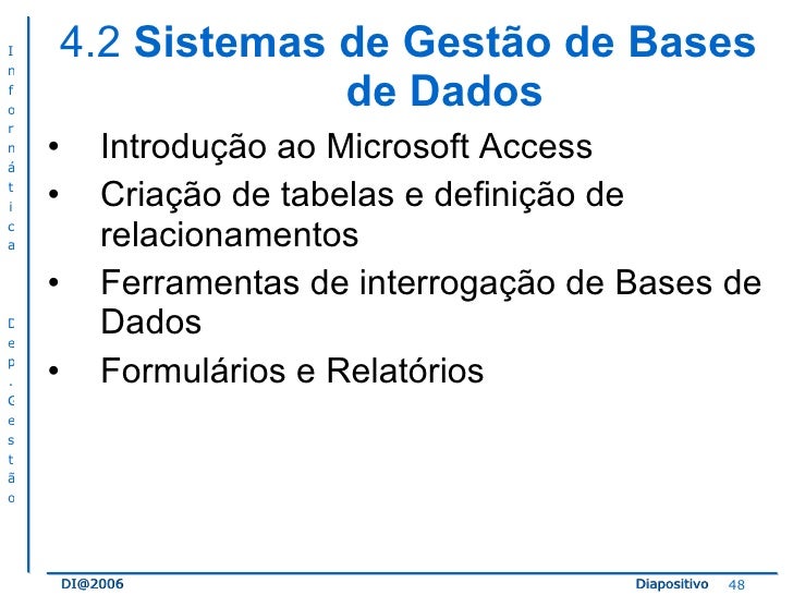 Relatorio bases de dados