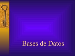 Bases de Datos 