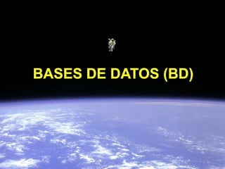 Bases de datos (bd) 