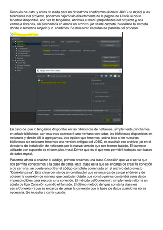 Bases de datos con java | PDF