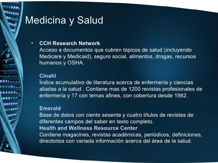 Bases De Datos De Salud Bases De Datos De Salud