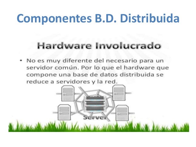Bases de datos distribuidas