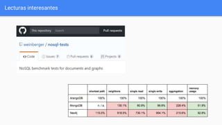 Lecturas interesantes
 